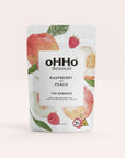 oHHo Raspberry Peach D9 THC Gummies — 5mg hemp-derived Delta-9 THC,
vegan gluten-free