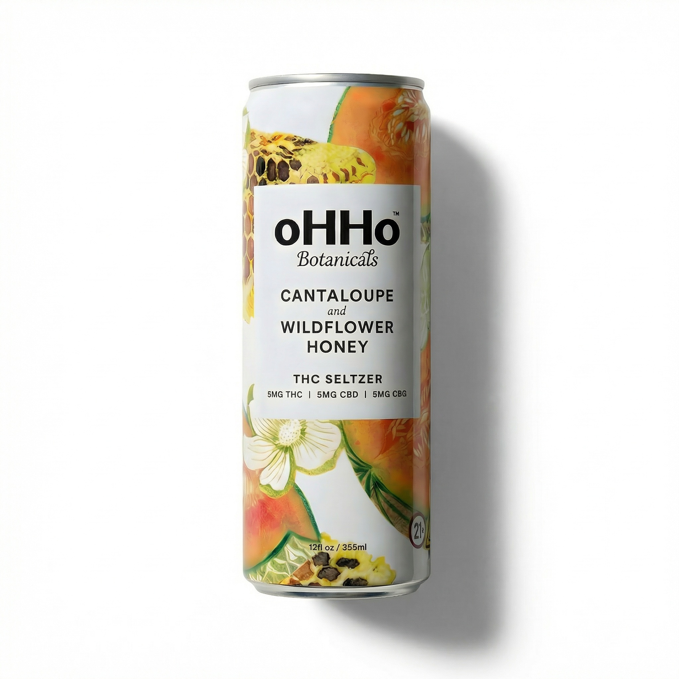Cantaloupe THC Seltzer | Zero Alcohol Buzz – oHHo