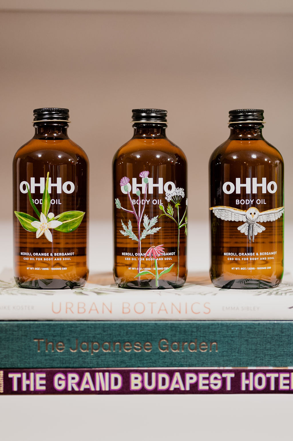 body oil trio