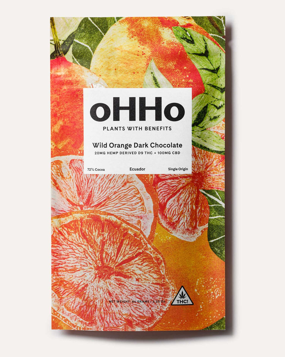 Wild Orange D9 THC Dark Chocolate | Mood Lift – oHHo
