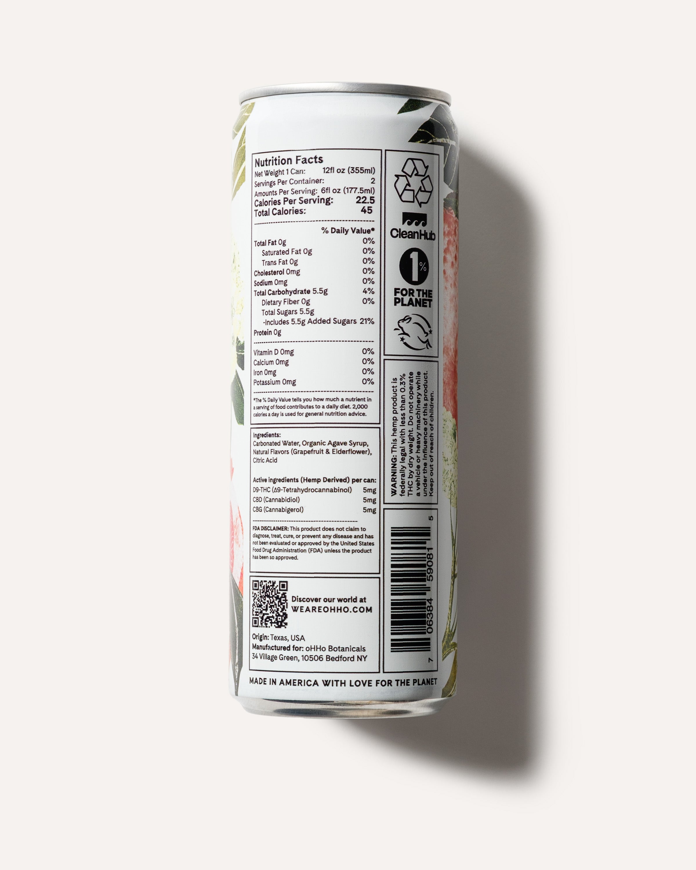 チェリーピンク　羽バングル&ポンポンフロート Pink Grapefruit THC Seltzer | Zero Alcohol Buzz – oHHo