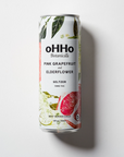 Pink Grapefruit and Elderflower Seltzer