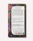 CBDay Dark Chocolate floral packaging back