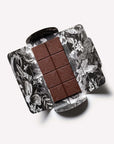 CBDay Dark Chocolate floral packaging open