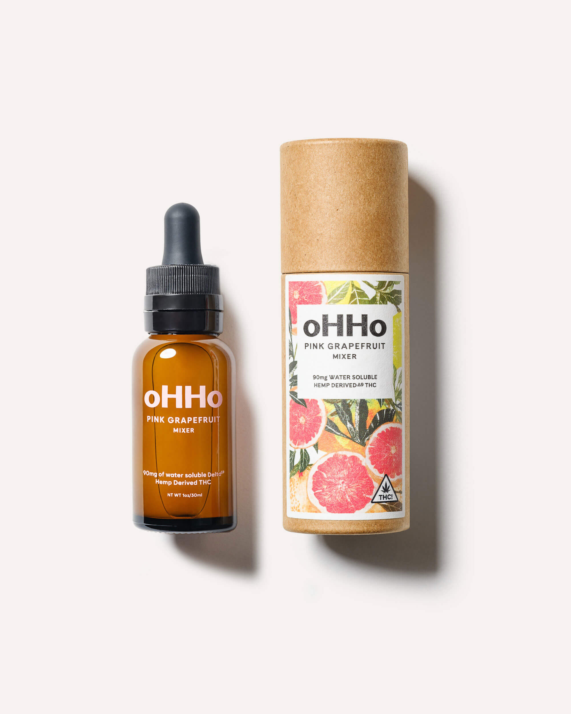 Pink Grapefruit D9 THC Drink Mixer | 100mg oHHo Pink Grapefruit D9 THC Drink Mixer | 100mg oHHo