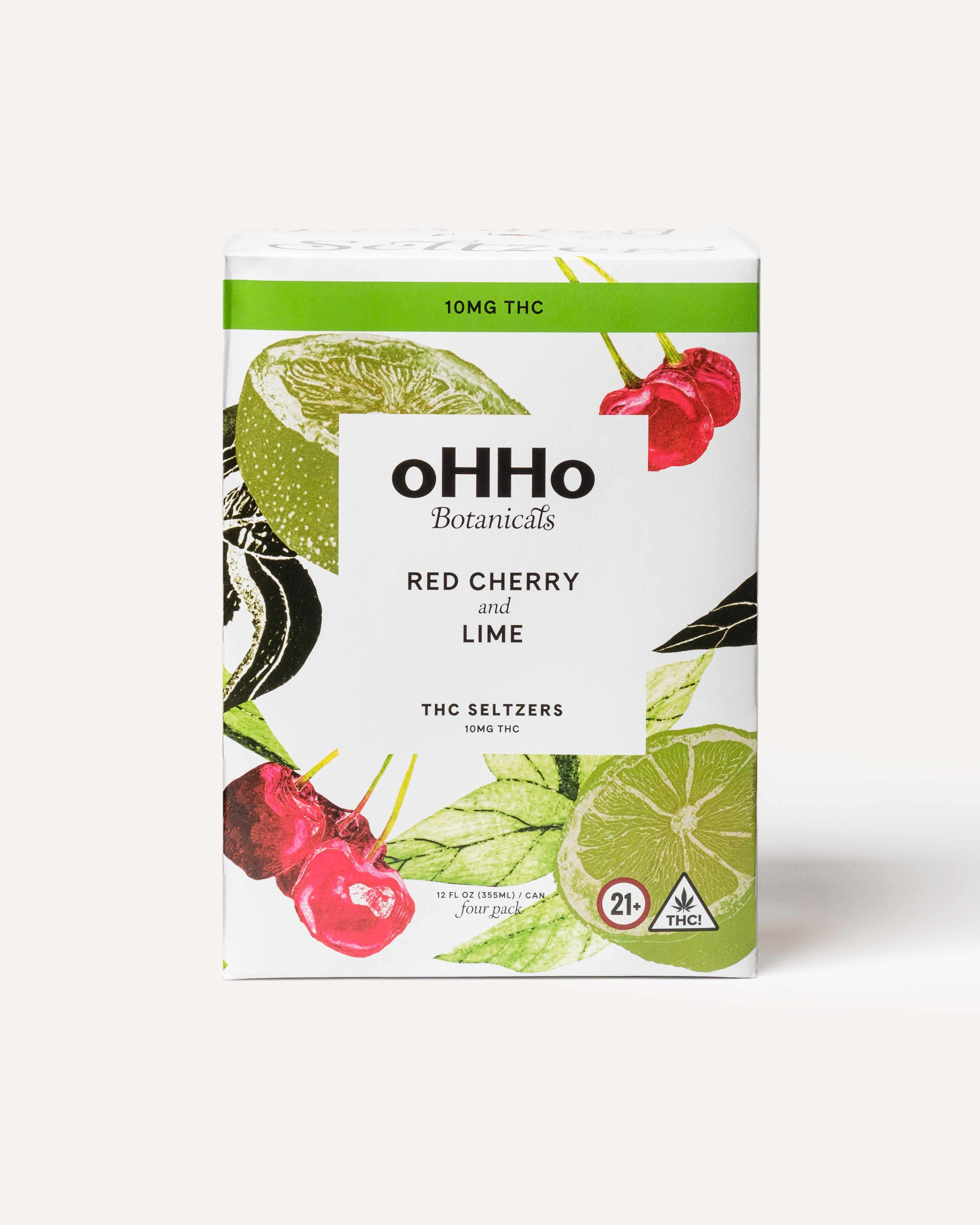 (oHHo)RED Cherry and Lime Seltzer