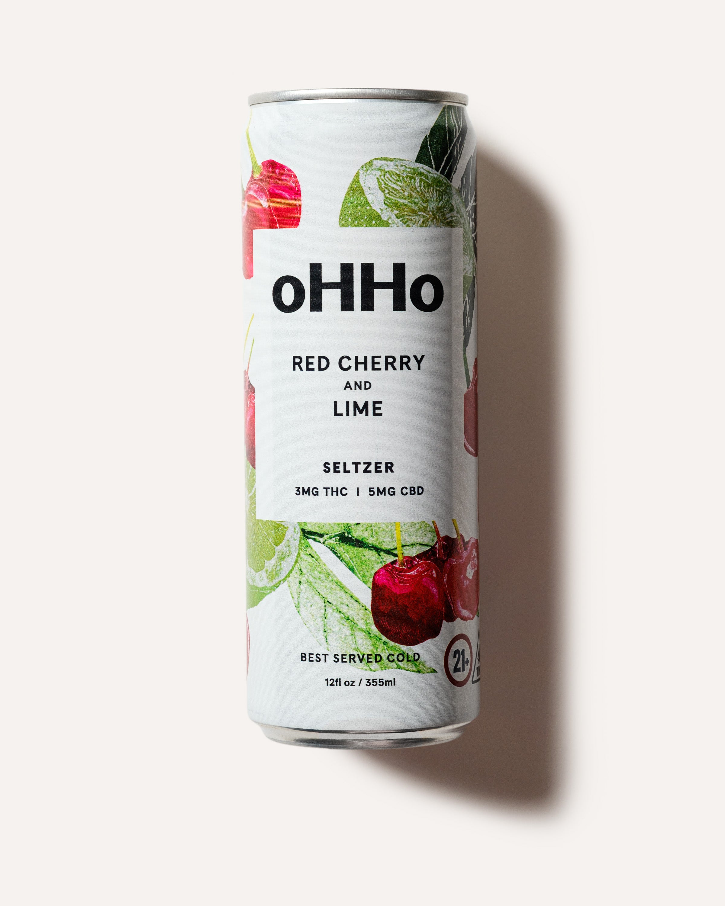 (oHHo)RED Cherry and Lime Seltzer