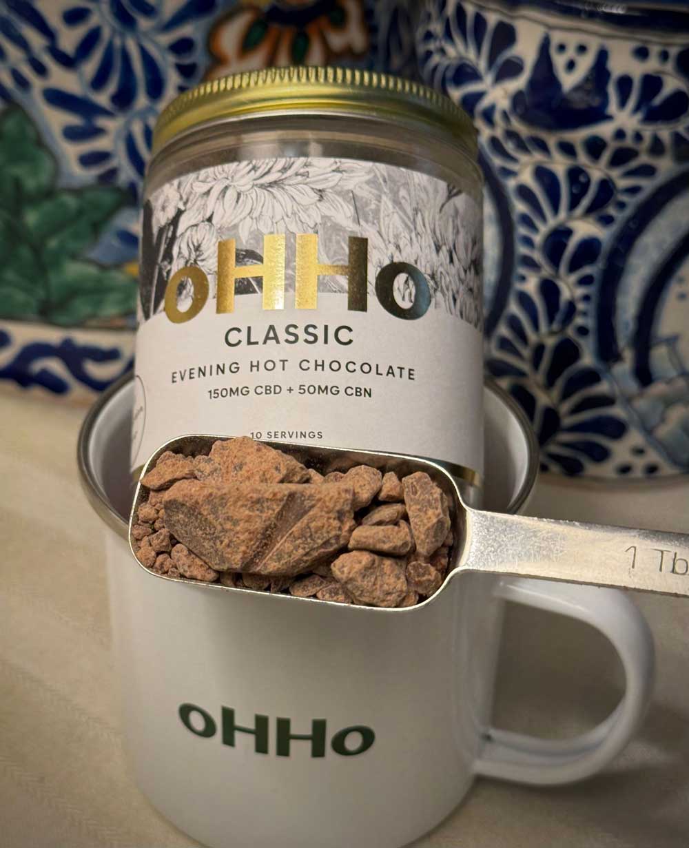 CBD CBN Hot Chocolate | Sleep Drink 56% Cacao – oHHo