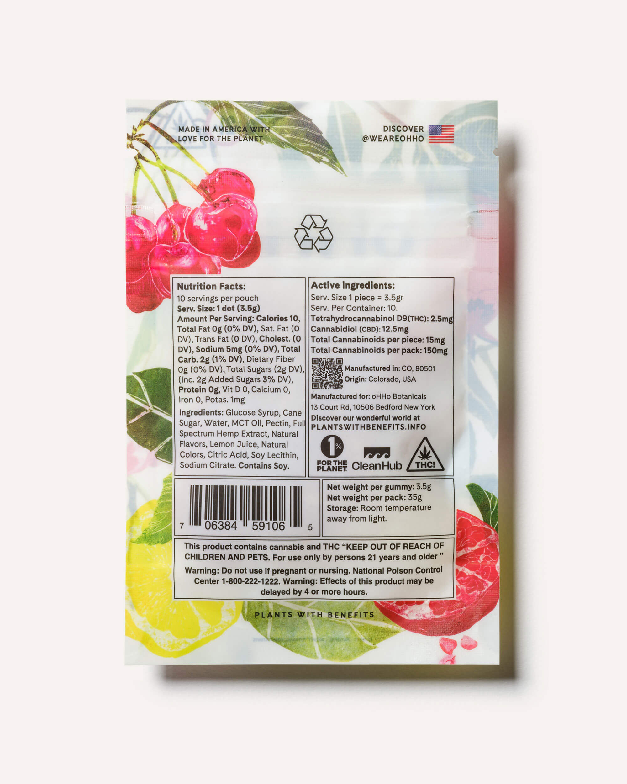 (oHHo)RED Strawberries &amp; Cream Gummies