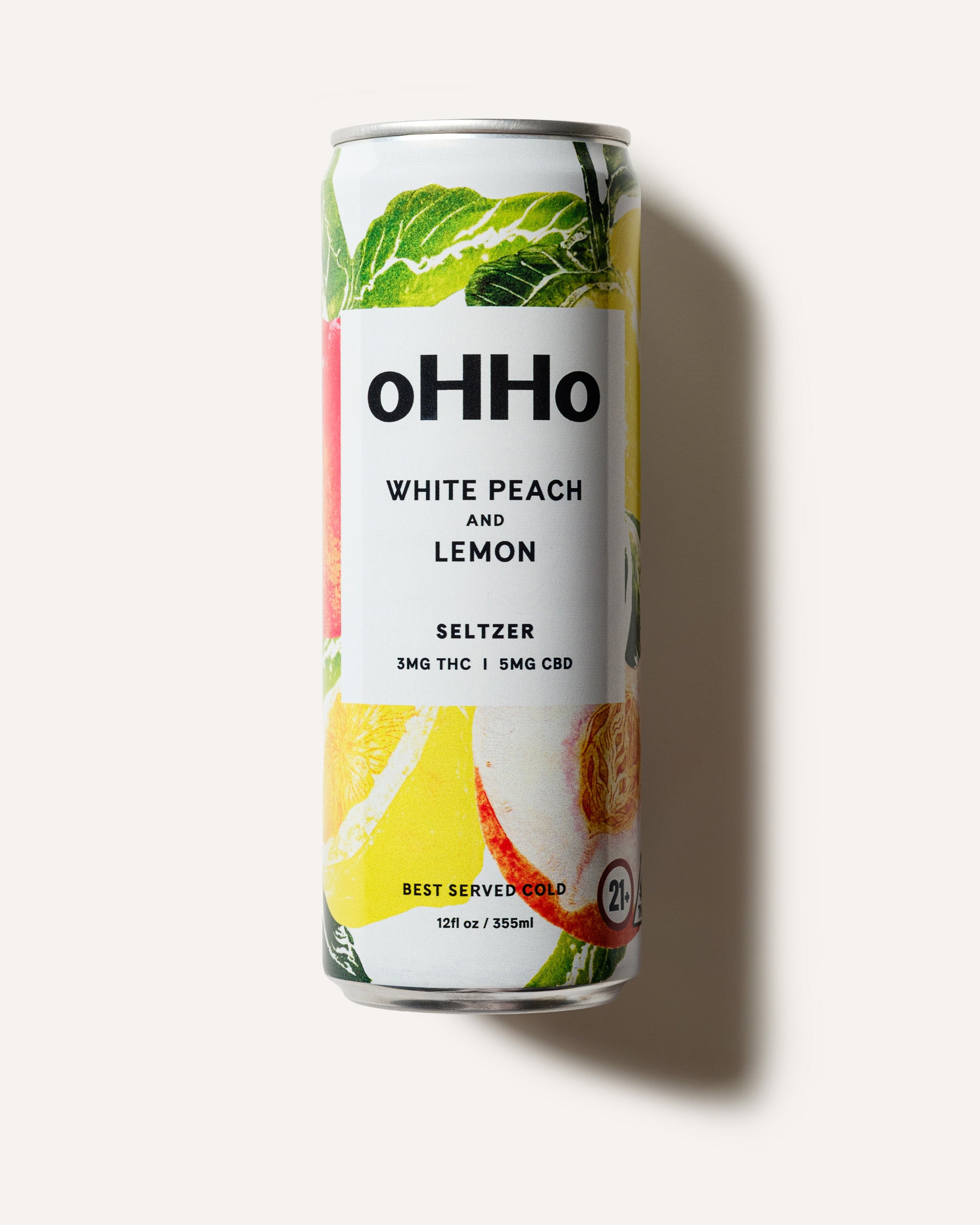 White Peach &amp; Lemon Seltzer
