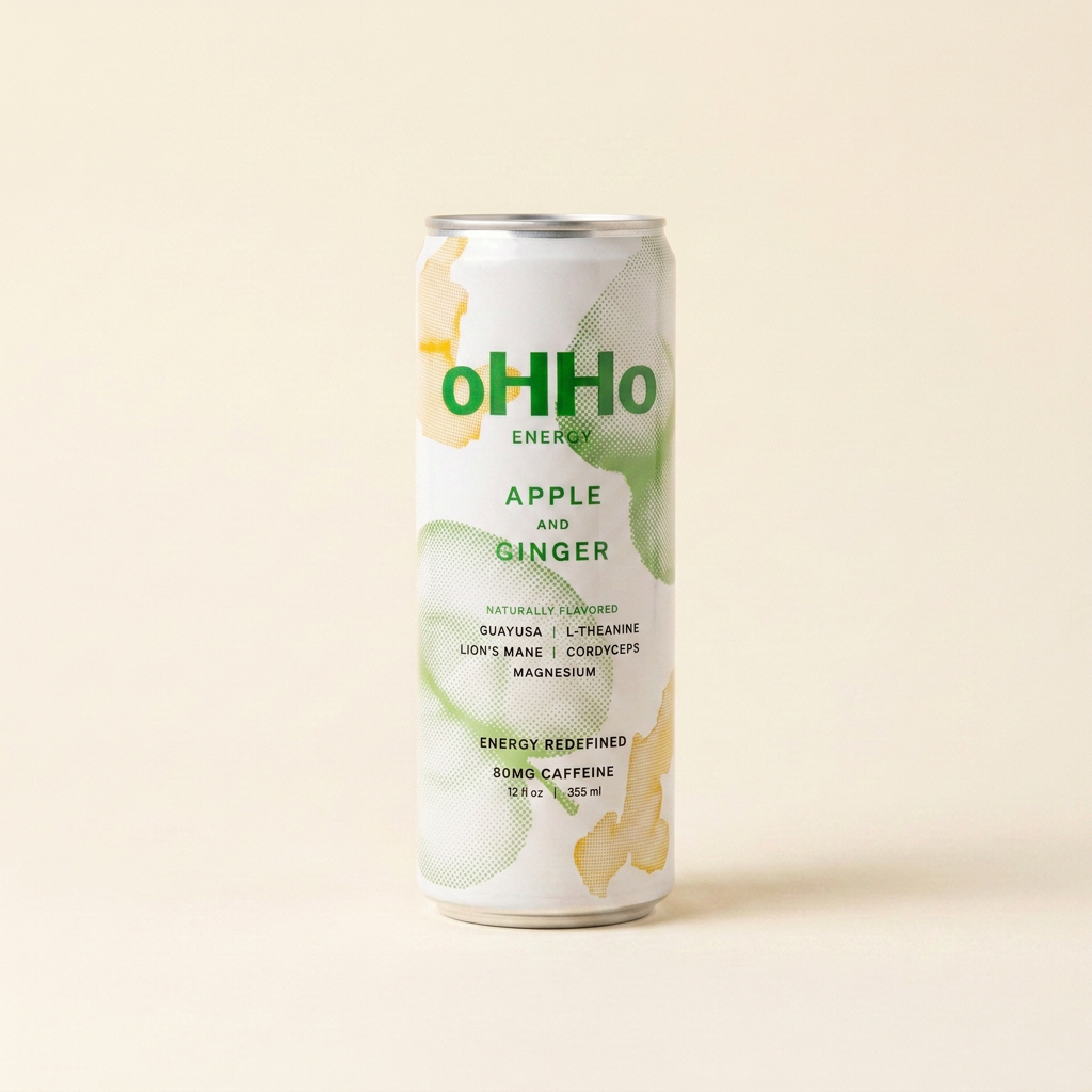 oHHo Energy Apple and Ginger can
