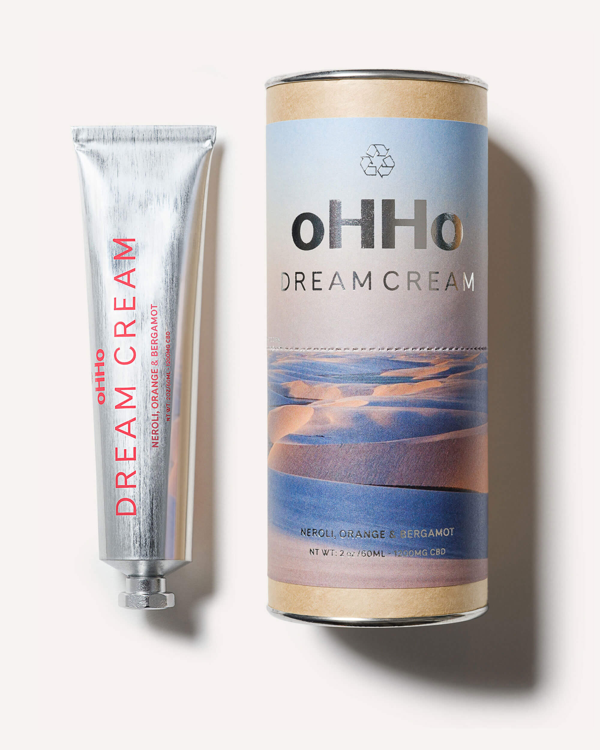 Dream Cream tube and package